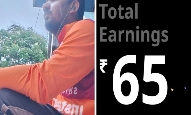 Techie got laid off, became a Swiggy delivery agent, now back in tech job. Shares an inspiring message Techie got laid off, became a Swiggy delivery agent, now back in tech job. Shares an inspiring message