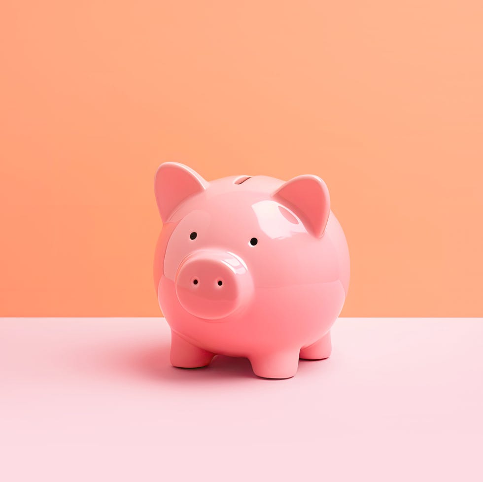 Pink piggy bank pink piggy bank