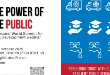 The power of the public: Rebuilding trust through quality and resilient public services for social development | #LeadingSDG4