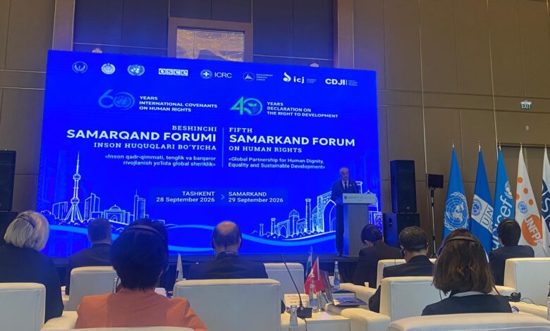 ILO highlights labour rights at Samarkand Forum on Human Rights